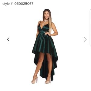 EMERALD CLASSIC FORMAL DRESS